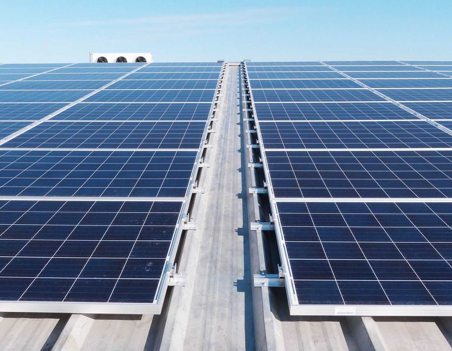 Sistem fixare panouri fotovoltaice, profil zincat si șuruburi inox