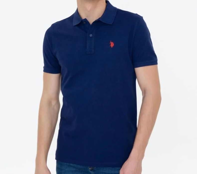 Tricou bărbat  US POLO Assn XL (potrivit pt L)nou bumbac