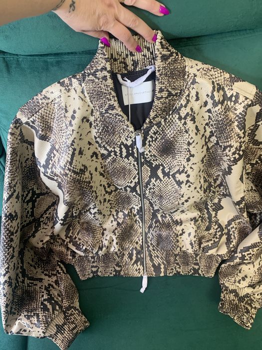Stella Mc Cartney x H&M Geaca Bomber Snakeskin