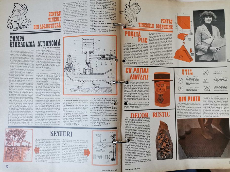 Colectie Tehnium 79 80 82 revista 26 numere