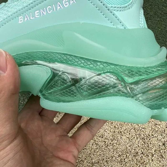 Balenciaga Triple S - Sky Blue/Light Blue/Grey