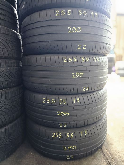 SET 255/50/19 + 235/55/19 VARA HANKOOK 2022 Stare excelentă