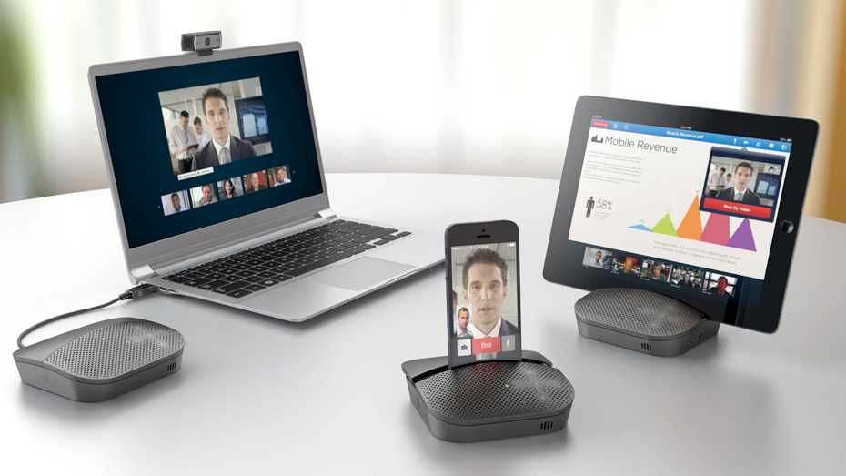 Boxa Bluetooth Logitech P710e USB pentru conferinta noua sigilata