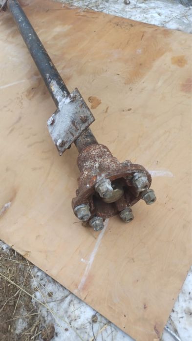 Продам ось на прицеп газель.