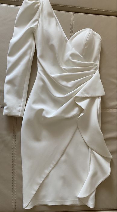 Rochie albă de ocazie