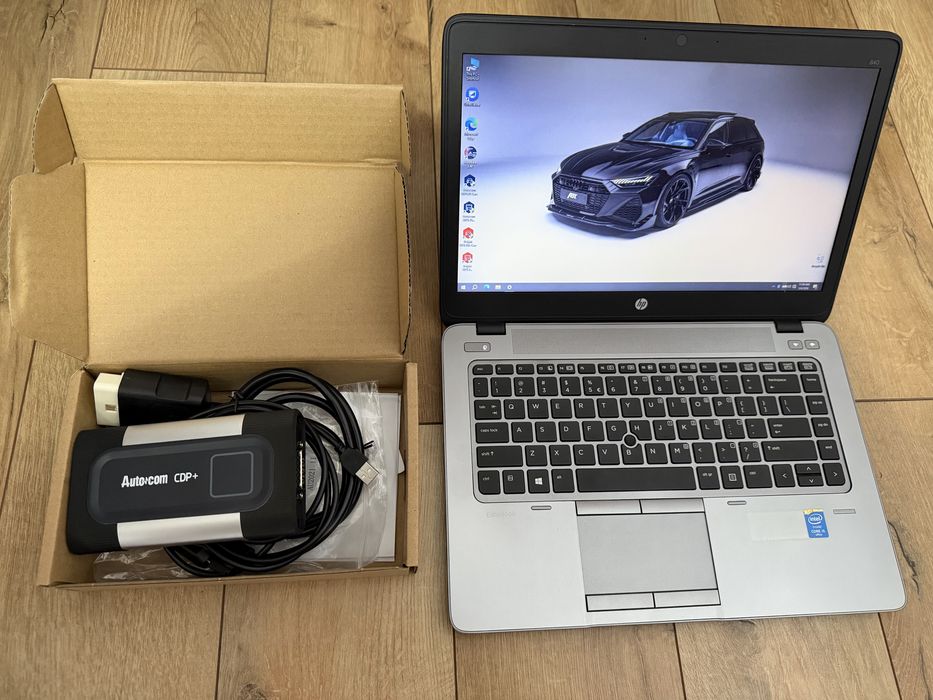 Tester/Diagnoza Autoturisme/Camioane Auto-com/Delpfi cu Bluetooth+Laptop HP cu softurile instalate Autocom/Delphi 2021.11+Autodate 2010