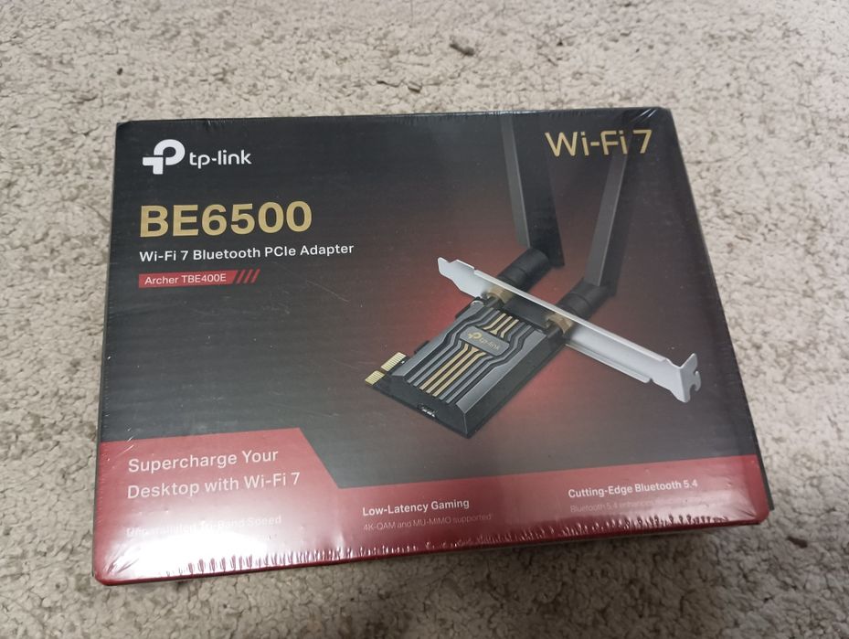 Placa de Retea WiFi 7 Sigilata - TP-Link BE6500 Archer TBE400e PCIe