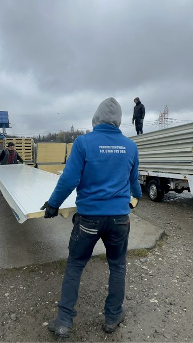 ~Panouri Sandwich Termoizolante Plata La Livrare Gri Antracit STOCK~