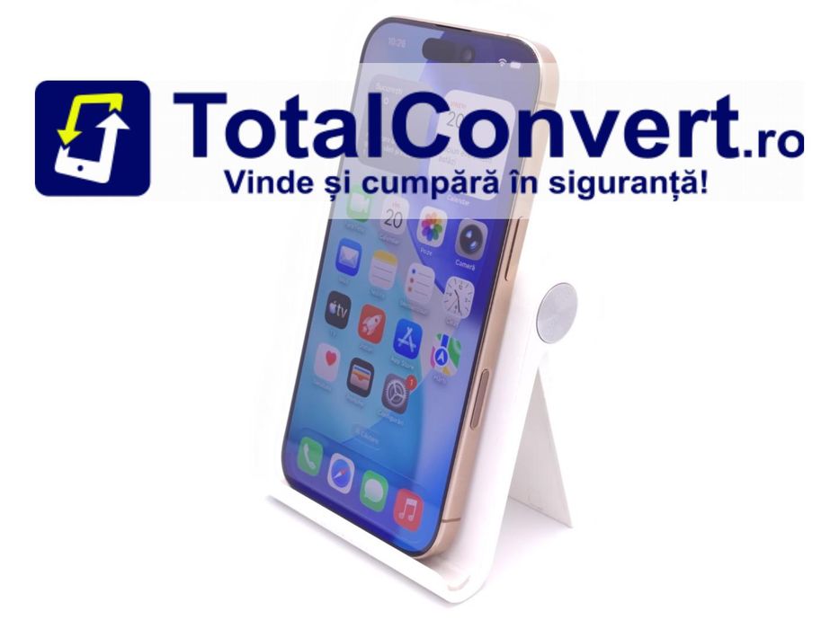 Apple iPhone 16 Pro 256GB Desert Ttanium, Garantie 24 luni | #D91179