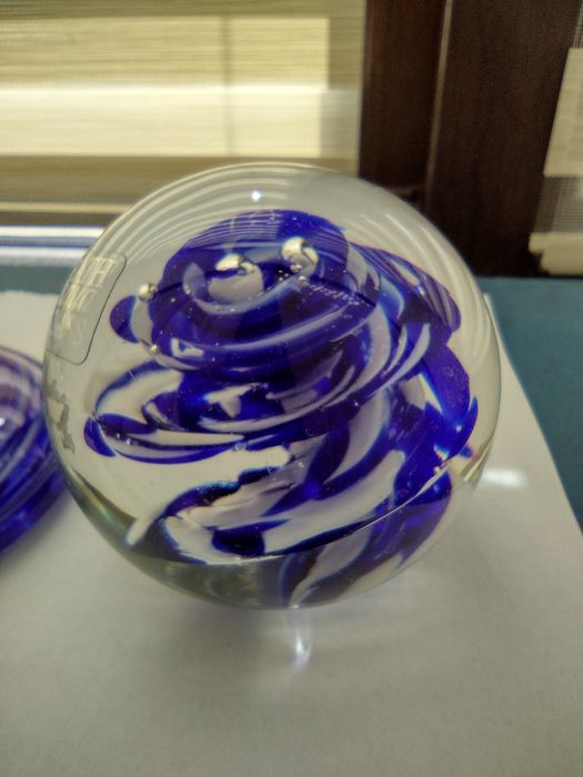 Prespapier și suport candela Aqua Glass