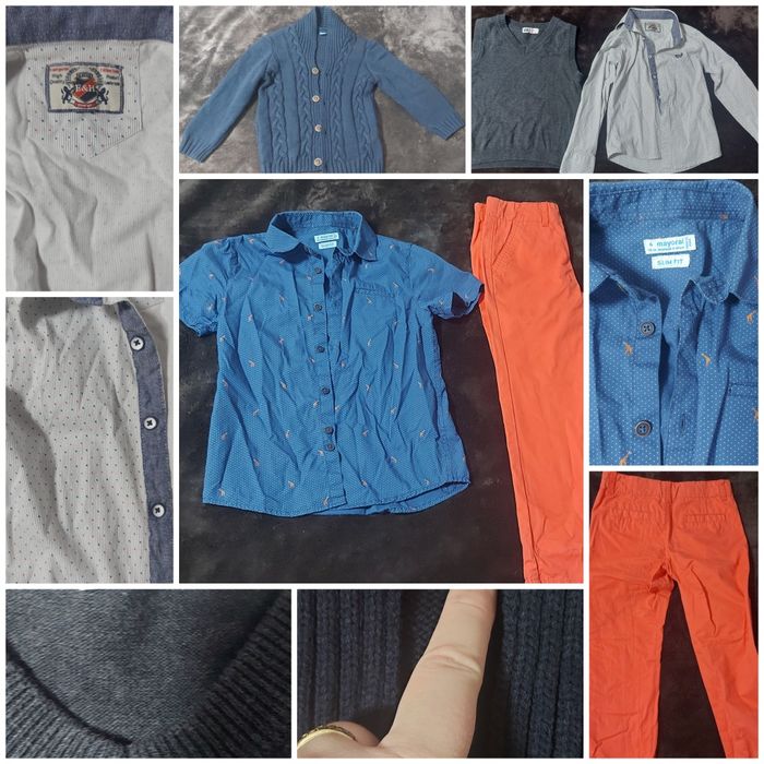 Ризи,  панталон,жилетка