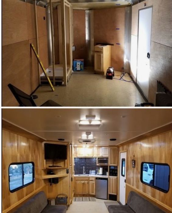 домик на колёсами