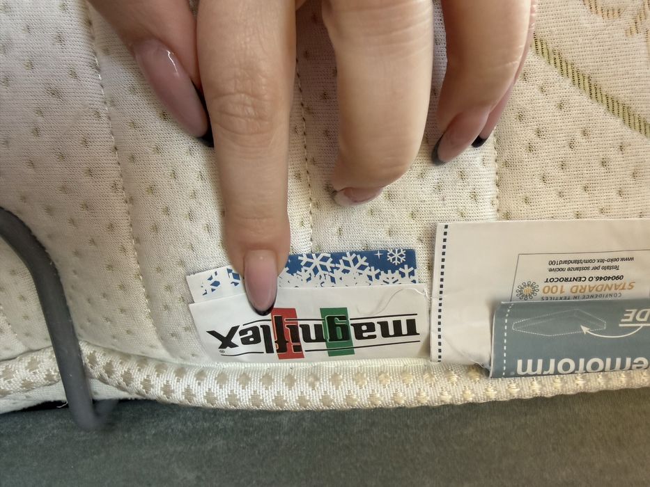 Намалена/Тапицирана спалня 160×200 с ракла + матрак Magniflex / iSleep