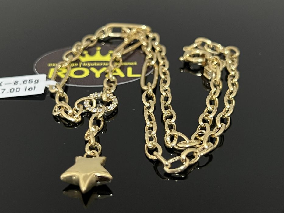 Bijuteria Royal : Colier damă aur 14k 8,85gr