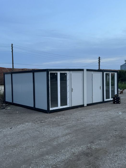 Контейнер ФУРГОН за живеене ВИСОКО КАЧЕСТВО Павилион Сглобяема КЪЩА