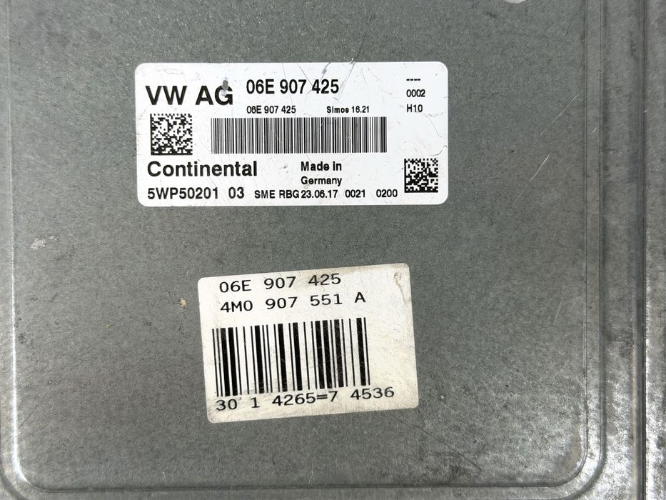 Компютър двигател AUDI Q7 4M 3.0TFSI 333HP 06E907425 4M0907551A