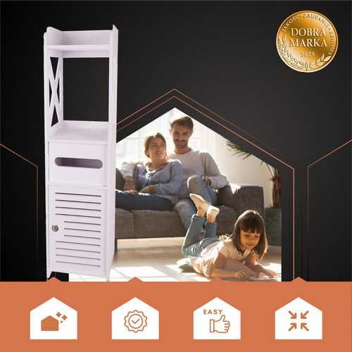 Шкафче за тоалетна / Органайзер за тоалетна хартия