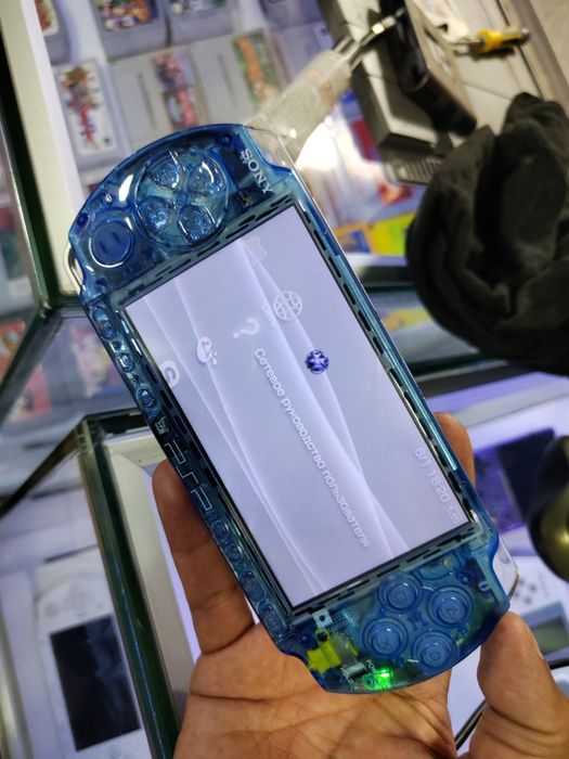 Psp 3000 новый прозрачный