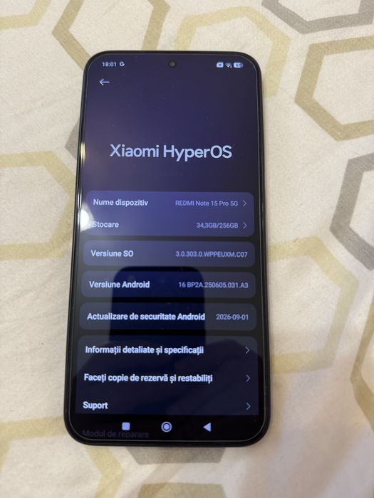 Redmi Note 15 pro 5G Nou