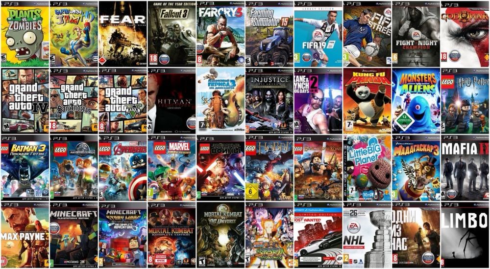 Установка Игр на PlayStation 3