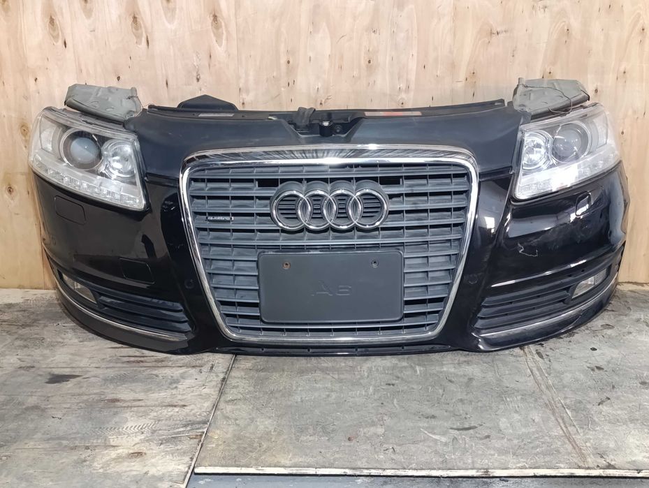 Ноускат Audi A6 C6 Рест 08-11г Ауди А6 С6 Фары бампер телевизор A6C6