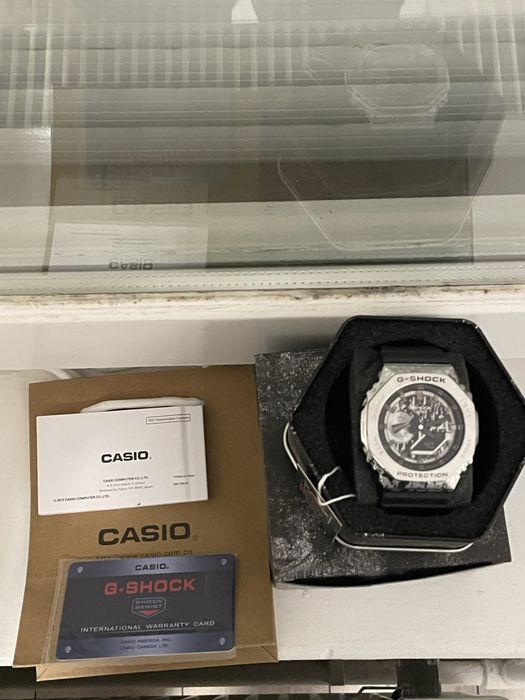 ceas casio s shock gm2100 metal
