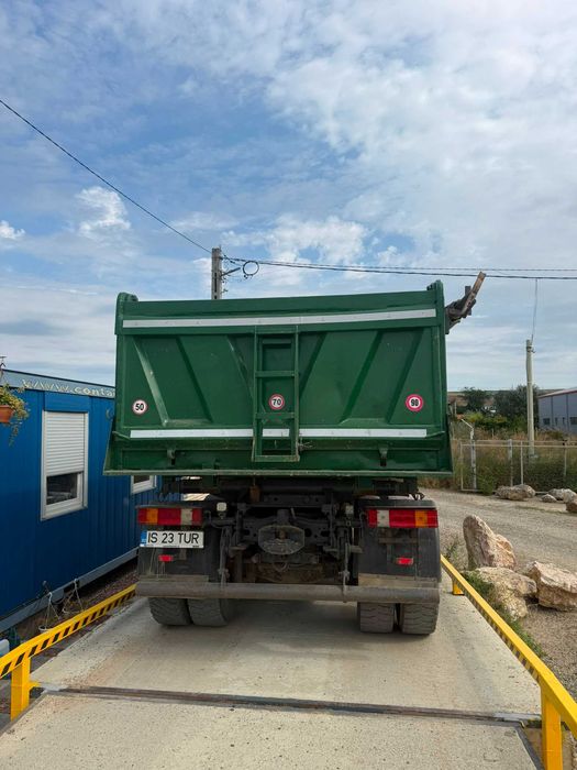 Mercedes-Benz Actros 2640 6x4 Euro 3 – Basculantă 3 părți Meiller – 12 m³ – Lamă + Sărăriță