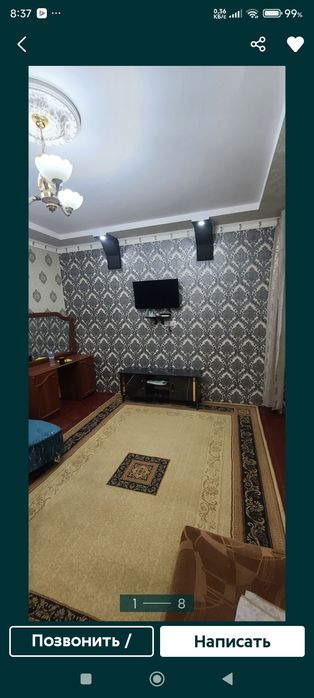 Ойдинда 1 хонали квартира сотилади