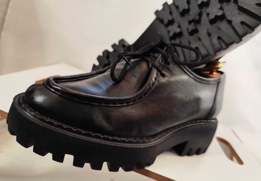 Pantofi casual 40 40.5 P. Calvin NOI piele naturala moale