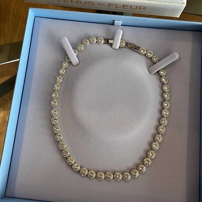 Colier Swarovski Angelic Argintiu - nou, în cutie