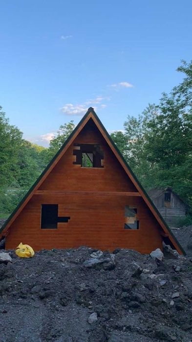 Cabane din lemn A-Frame