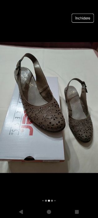 Sandale rieker mărimea 38 foarte puțin purtate