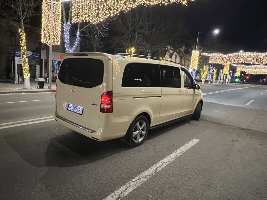 Mercedes Vito extra long 4x4 8+1 2017 Iasi • OLX.ro