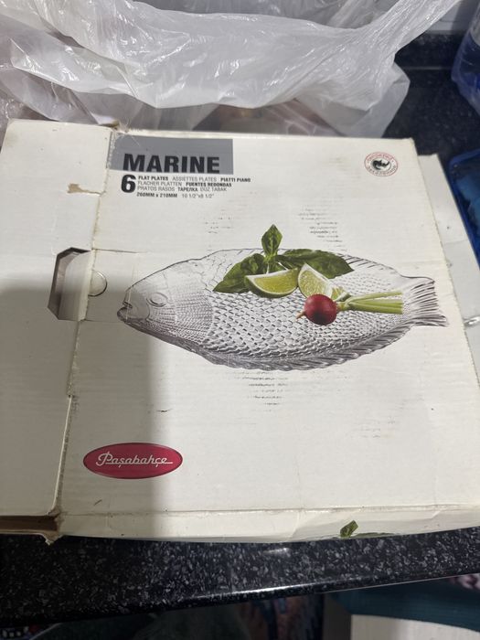 Турецкий рыбка тарелка