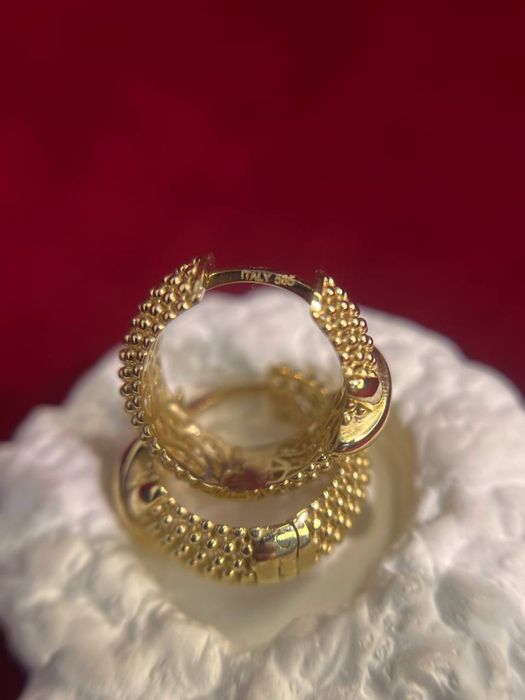 Золотые серьги/BariBarShop/0•0•24