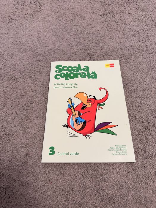Scoala colorata-Caietul verde clasa a 2a