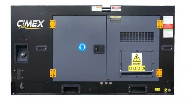 ПРОМО 27% Дизелов генератор, обезшумен CIMEX SDG100 - 104 kVA