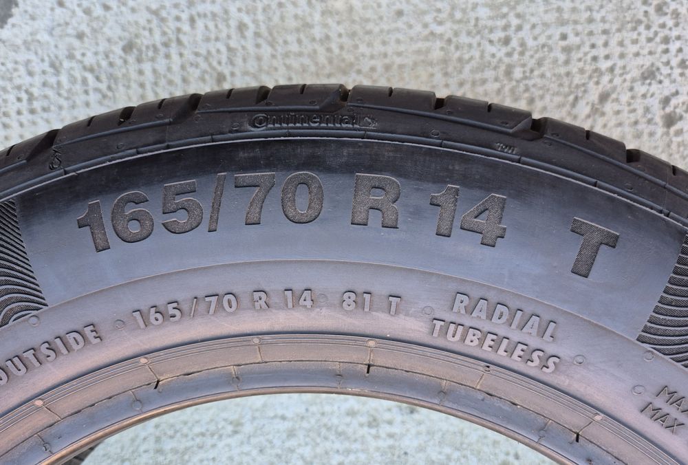 Set 4buc 165/70 R14 81T Continental ContiPremiumContact⁵ vară