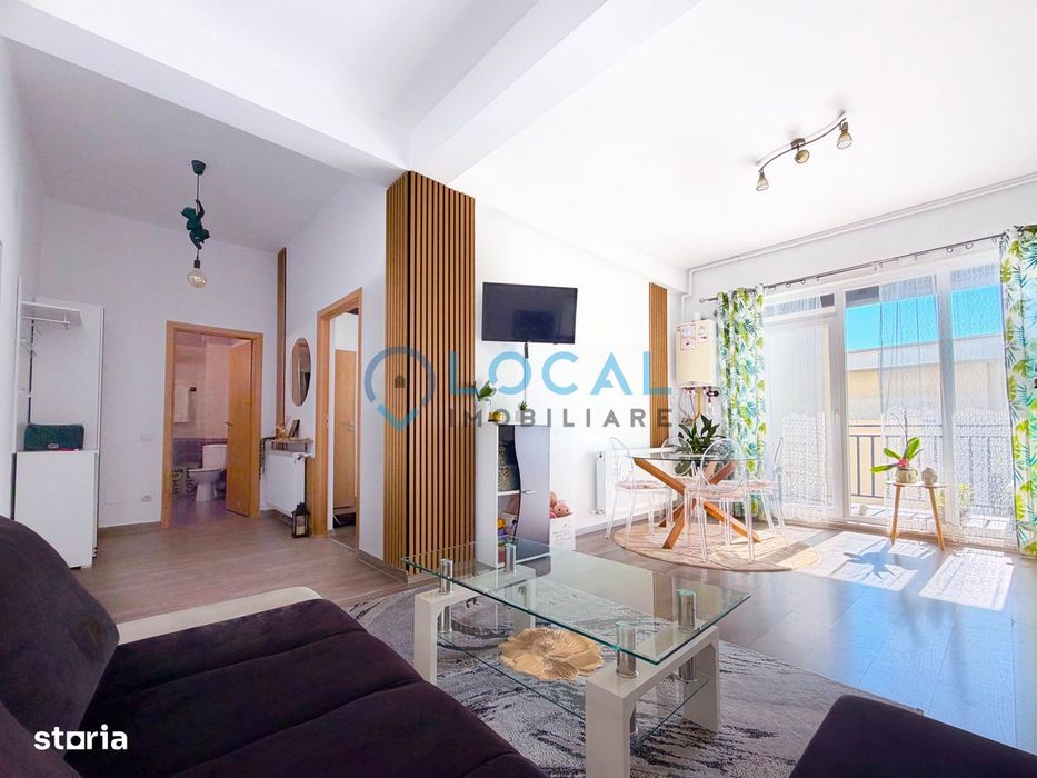 Apartament cu 2 camere + terasa generoasa de 49 mp | Semicentral