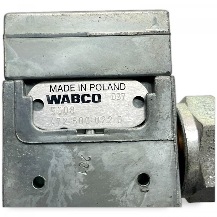 0007605678 Supapa de control a ușii laterale a autobuzului WABCO MAN