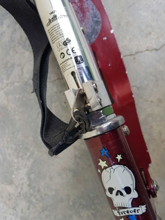 Trotineta Hudora big wheel, pliabila, usoara