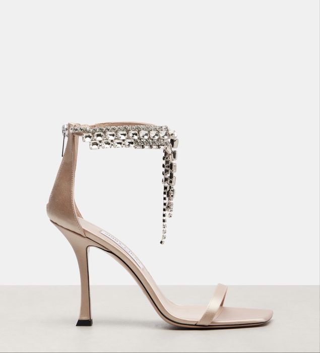 Уникални сандали ток токчета Jimmy choo