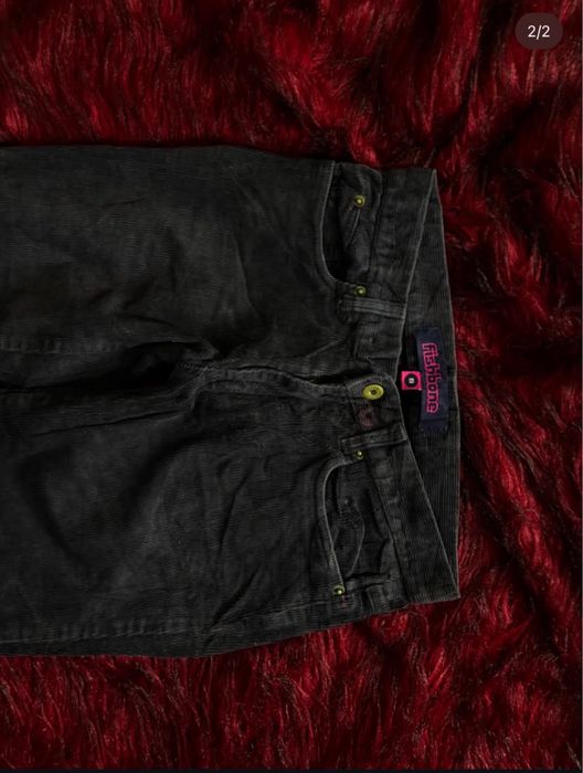 Клеш Джинсы Fish bone