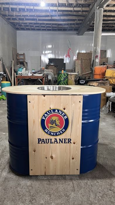 Мебель из бочек для ресторанов,для фудтраков,для кафе,для барбершопов,