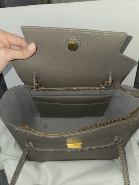 Celine Belt Bag Micro light Grey