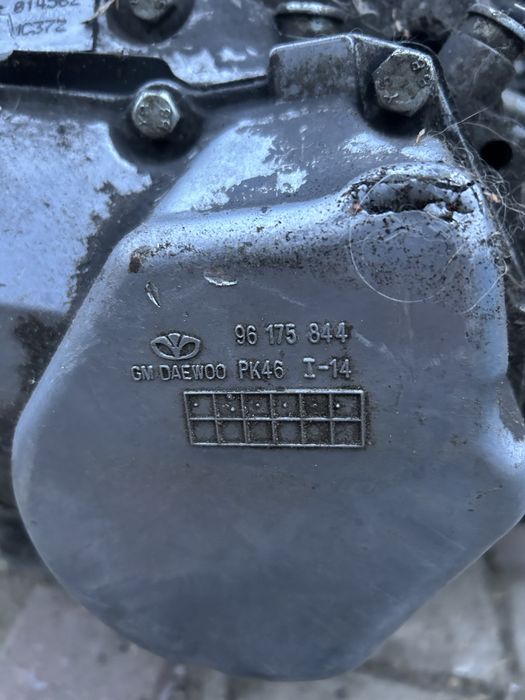 Двигатель и коробка шевроле F16D3