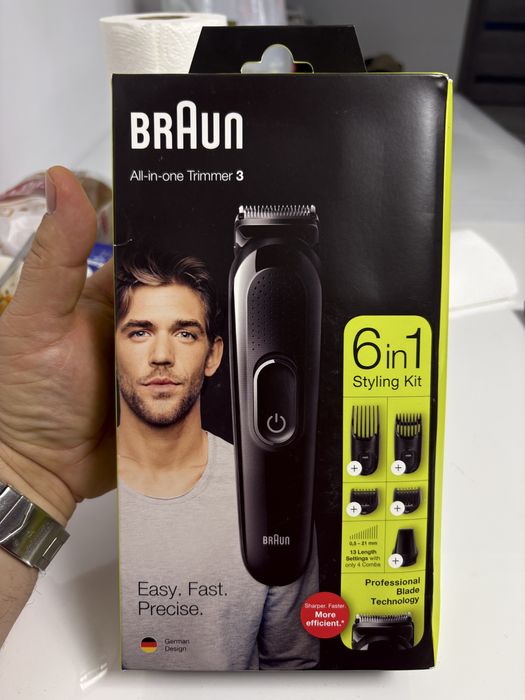 aparat de tuns Braun nou