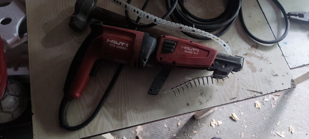 Hilti sd 5000 шуруповёрт для гипсокартона.