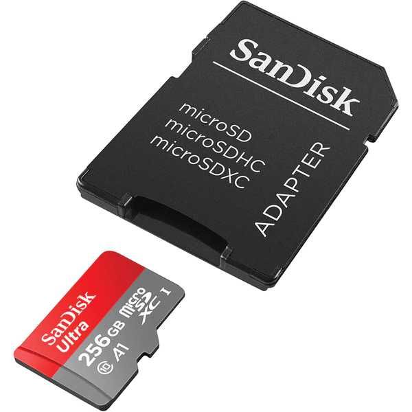 Card memorie 256GB MicroSdxc Sandisk Ultra Sigilat pentru telefon tableta Nou