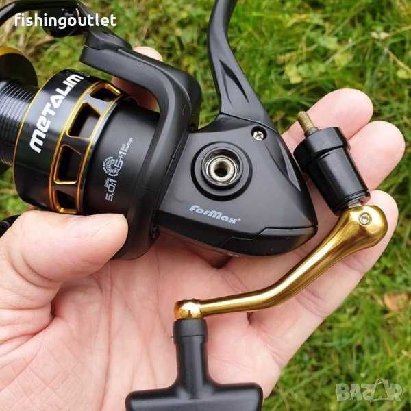 Метална макара за силов спининг и тролинг Formax Metalim Neo,10кг драг